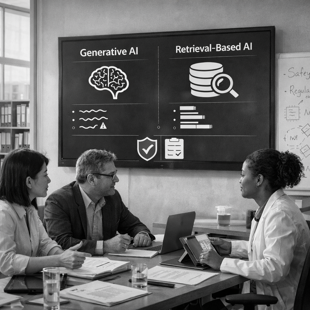 Why ChatGPT is not safe for pharma and what to use instead